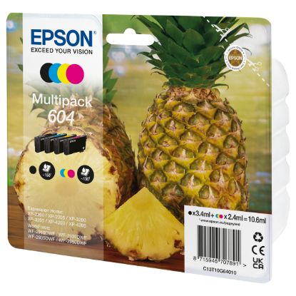 Imagem de Tinteiro Epson 604 Multipack 4 Cores