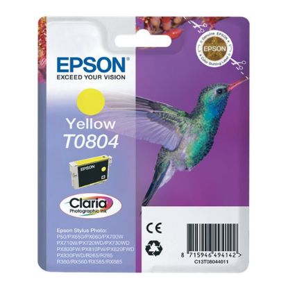 Imagem de Tinteiro Epson T0804 Amarelo