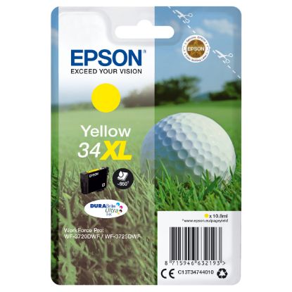 Imagem de Tinteiro Epson 34 XL Amarelo - T3474