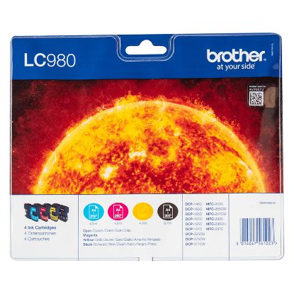 Imagem de Tinteiro Brother LC980 Pack 4 Cores