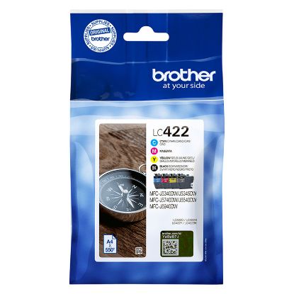 Imagem de Tinteiro Brother LC422VAL Pack 4 Cores