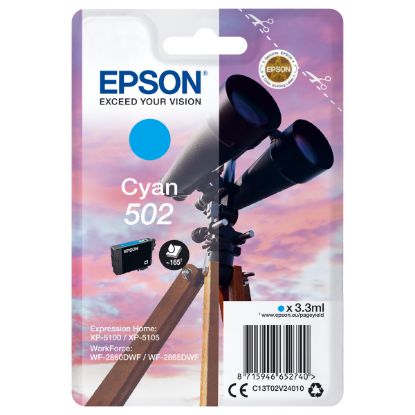 Imagem de Tinteiro Epson 502 Ciano