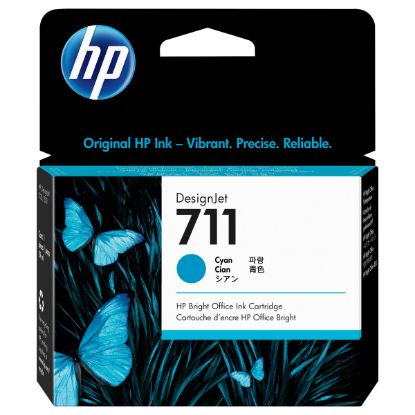 Imagem de Tinteiro HP 711 Ciano 29ml - CZ130A