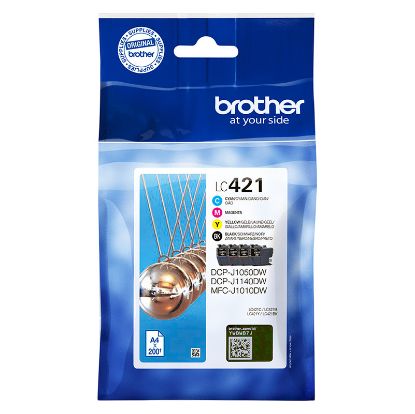 Imagem de Tinteiro Brother LC421 Pack 4 Cores