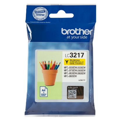 Imagem de Tinteiro Brother LC3217 Amarelo