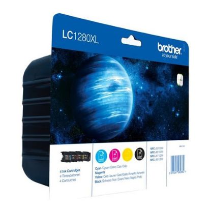 Imagem de Tinteiro Brother LC1280XLVALBP Pack 4 Cores