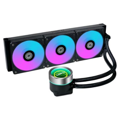Imagem de Cooler CPU Lian Li GALAHAD II Trinity 360 ARGB Preto