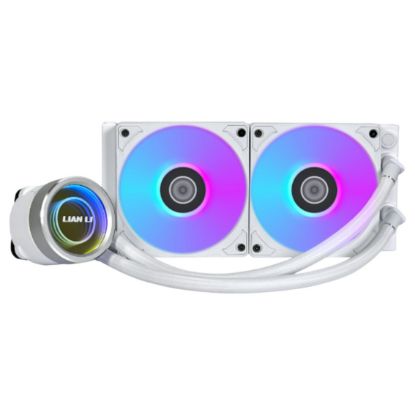 Imagem de Cooler CPU Lian Li GALAHAD II Trinity 240 ARGB Branco