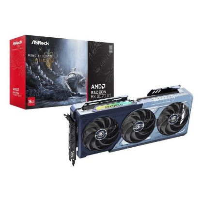 Imagem de Placa Gráfica ASRock Radeon RX 9070 XT Monster Hunter Wilds Edition 16GB
