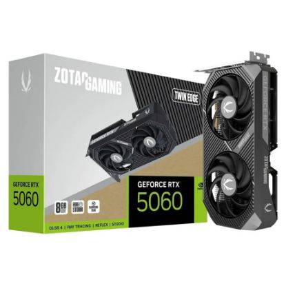 Imagem de Placa Gráfica ZOTAC GeForce RTX 5060 TWIN EDGE 8GB DLSS4