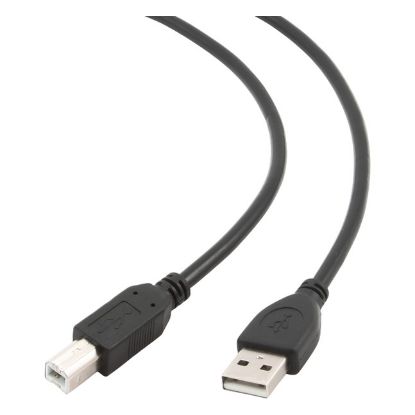 Imagem de Cabo USB2.0 TipoA-B Gembird Preto - 1.8Mtr