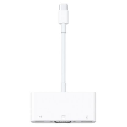 Imagem de Cabo Adaptador Type-C p/ Multiportas (VGA/USB/Type-C) Apple