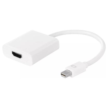 Imagem de Cabo Adaptador Mini-DisplayPort p/ HDMI M/F Ewent Branco