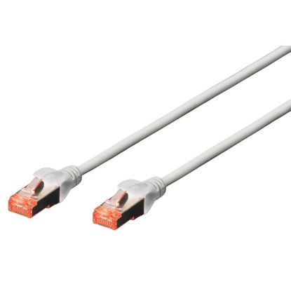 Imagem de Cabo de Rede RJ45 Ewent Cat.6 S/FTP Cinza - 1Mtr