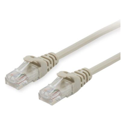 Imagem de Cabo de Rede RJ45 Equip Cat.6 U/UTP Cinza - 50cm