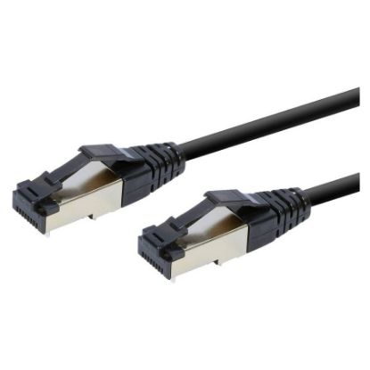 Imagem de Cabo de Rede RJ45 Gembird Cat.8.1 S/FTP Preto - 5Mtr
