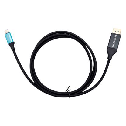Imagem de Cabo Bi-Direcional Type-C p/ DisplayPort 8K 30Hz i-tec Preto - 1.5Mtr