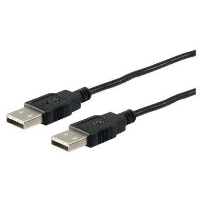 Imagem de Cabo USB2.0 TipoA-A Equip Preto - 1.8Mtr