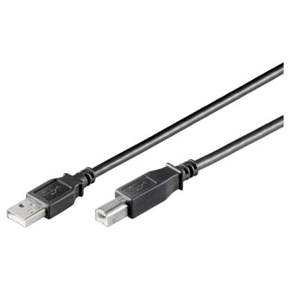 Imagem de Cabo USB2.0 TipoA-B Ewent Preto - 1.8Mtr