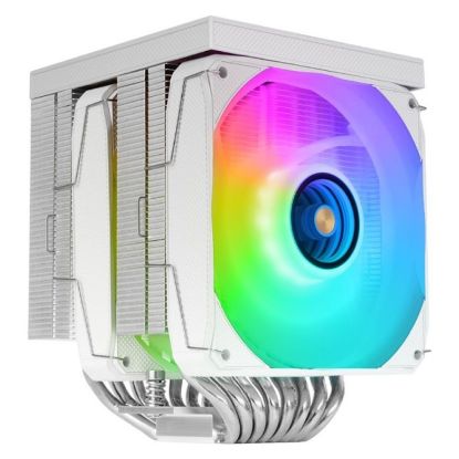 Imagem de Cooler CPU Mars Gaming MCPU-LCDPRO-120 RGB Branca