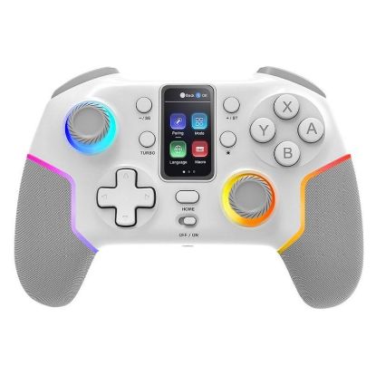 Imagem de GamePad Mars Gaming MGP-V3W RGB Wireless Branco(PC/Switch/Switch2/iOS/Android)