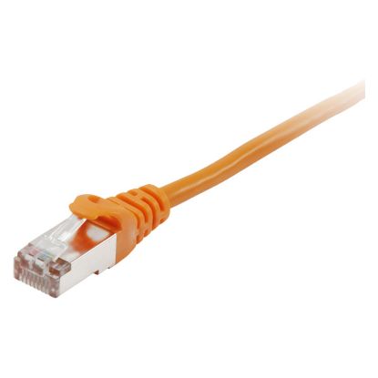 Imagem de Cabo de Rede RJ45 Equip Cat.6A S/FTP Laranja - 50cm