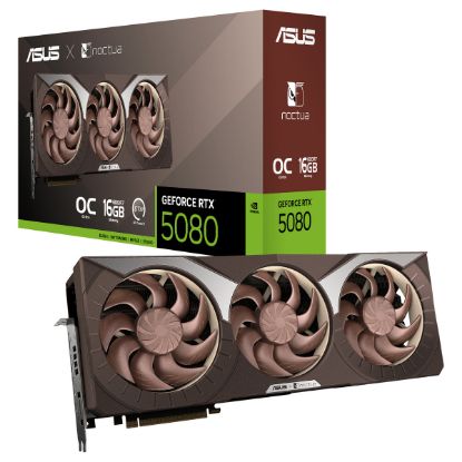 Imagem de Placa Gráfica Asus GeForce RTX 5080 NOCTUA OC 16GB DLSS4