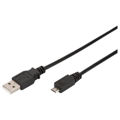 Imagem de Cabo USB2.0 p/ MicroUSB Ewent - 1Mtr