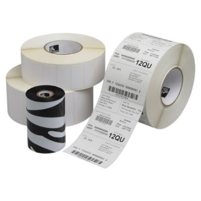 Imagem de Rolo de Etiquetas Zebra 3006324 2000T - 57x32mm (Pack4)