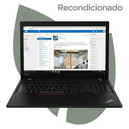 Imagem de Portátil Recondicionado Lenovo ThinkPad L590 15.5" i5 8GB SSD 240GB UHD Graphics 620 W11 Pro Preto
