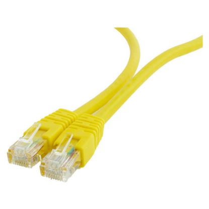 Imagem de Cabo de Rede RJ45 Gembird Cat.6 UTP Amarelo - 2Mtr