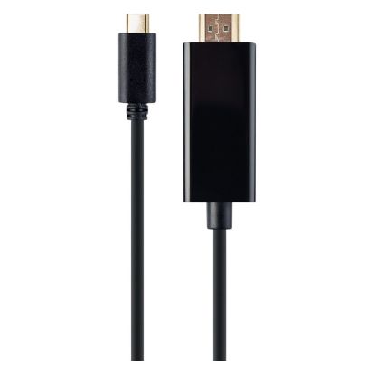 Imagem de Cabo Type-C p/ HDMI 4K 30Hz M/M Gembird Preto - 2Mtr