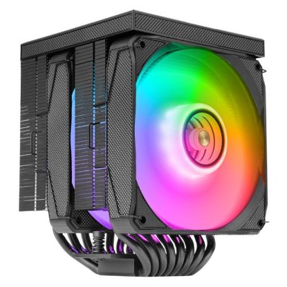 Imagem de Cooler CPU Mars Gaming MCPU-LCDPRO-120 RGB Preto