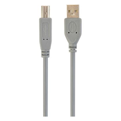 Imagem de Cabo USB2.0 TipoA-B Gembird Cinza - 1.8Mtr