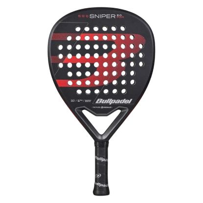 Imagem de Raquete de Padel Bullpadel Sniper 2.0 Power 2026 Preta/Vermelha