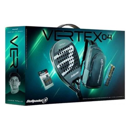 Imagem de Raquete de Padel Bullpadel Vertex 04 Comfort Pro Line 2026 Preta