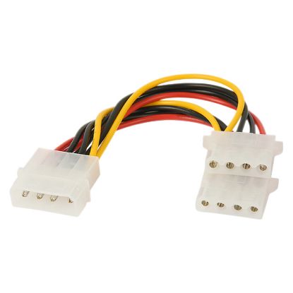 Imagem de Cabo de Alimentação Gembird Molex (4Pin) Y p/ 2x Molex (4Pin)