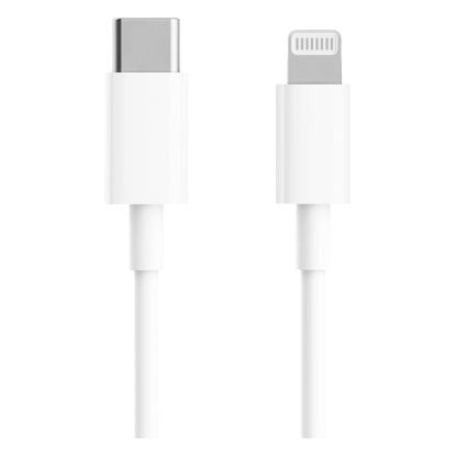 Imagem de Cabo Lightning p/ USB Type-C Xiaomi Branco - 1Mtr