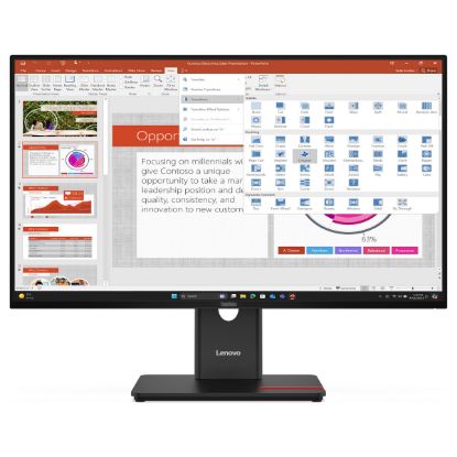Imagem de Monitor Lenovo ThinkVision T27-40 27" IPS FHD 16:9 120Hz (4ms)
