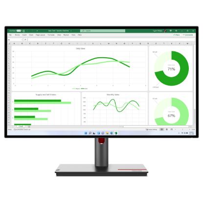 Imagem de Monitor Lenovo ThinkVision P27q-30 27" IPS QHD 16:9 60Hz (4ms)