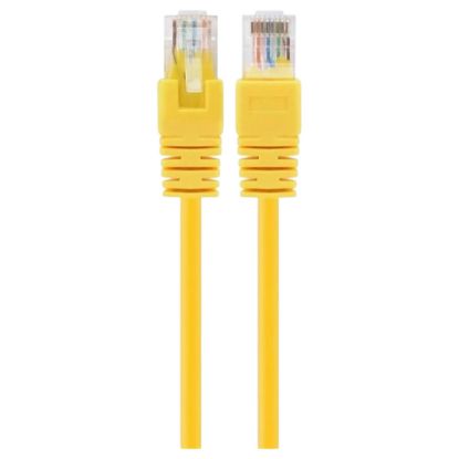 Imagem de Cabo de Rede RJ45 Gembird Cat.5e UTP Amarelo - 1Mtr