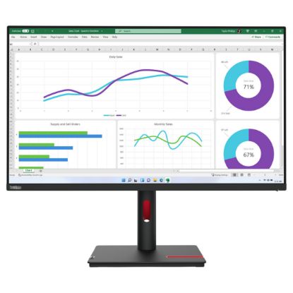 Imagem de Monitor Lenovo ThinkVision T32h-30 31.5" IPS QHD 16:9 60Hz (4ms)