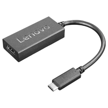 Imagem de Cabo Adaptador Type-C p/ HDMI v2.0b M/F Lenovo Preto