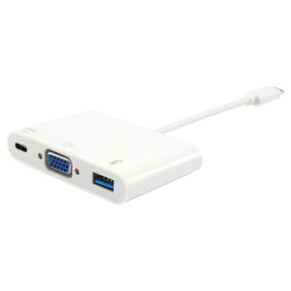 Imagem de Cabo Adaptador Type-C p/ VGA + USB M/F Equip