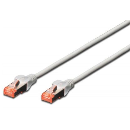 Imagem de Cabo de Rede RJ45 Ewent Cat.6 S/FTP Cinza - 7Mtr