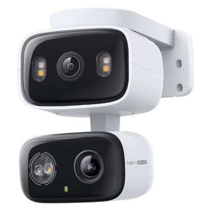 Imagem de Câmara de Vigilância Exterior TP-Link Tapo C246D Indoor/Outdoor Dual Lens Pan/Tilt Security 2K WiFi