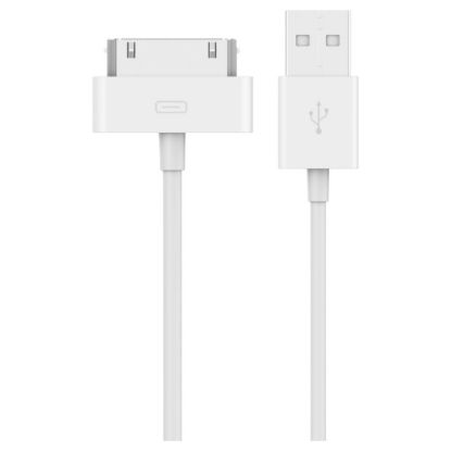 Imagem de Cabo USB2.0 p/ Apple 30-pin Ewent - 1Mtr