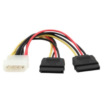 Imagem de Cabo de Alimentação Gembird Molex (4Pin) Y p/ 2x SATA