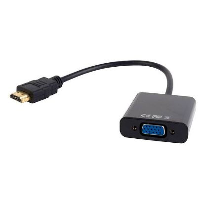 Imagem de Cabo Adaptador HDMI p/ VGA M/F + Audio Mini Gembird