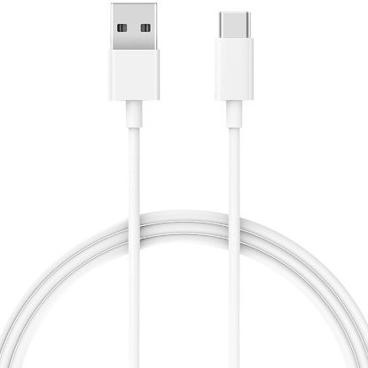 Imagem de Cabo USB2.0 p/ Type-C Xiaomi Mi Branco - 1Mtr